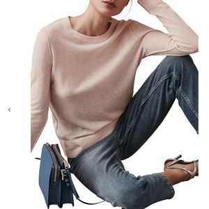 NWT Reiss Wool Blend Crewneck Sweater "Maya" Medium